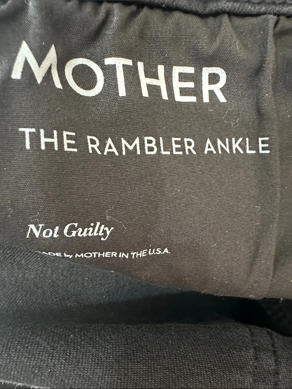 MOTHER Denim The Rambler Ankle Jeans in Not Guilty Wash New!